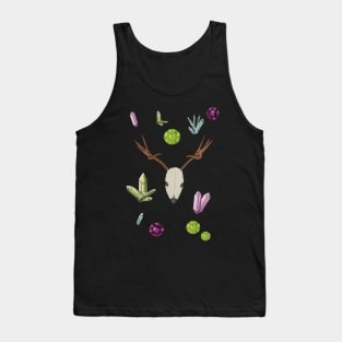 Skull and Crystals v2 Tank Top